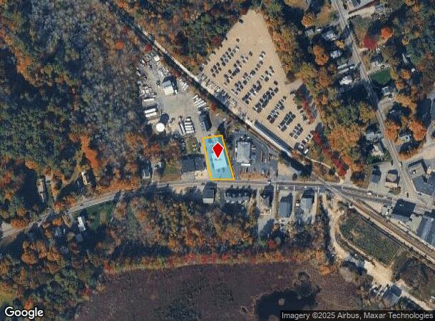  1150 Main St, Hanson, MA Parcel Map