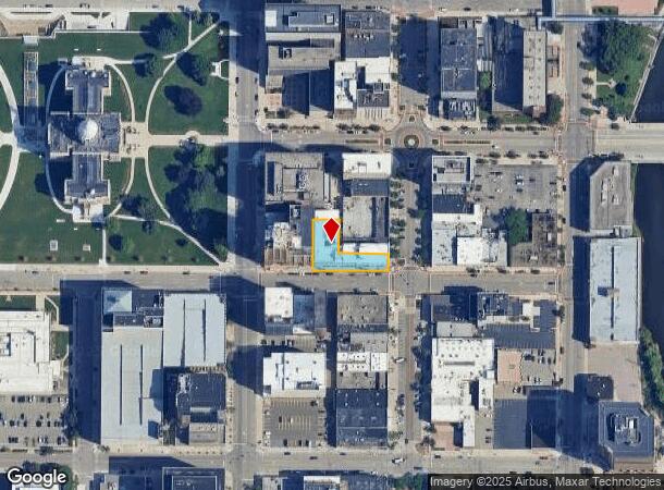 106 W Allegan St, Lansing, MI Parcel Map