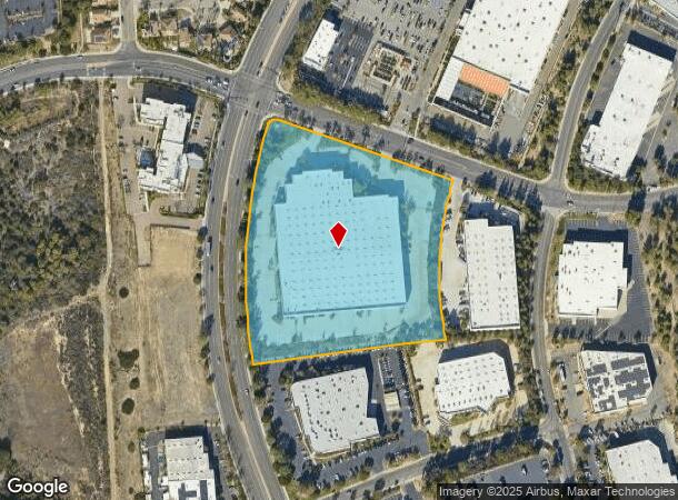  1395 Park Center Dr, Vista, CA Parcel Map