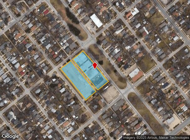  1519 Circle Park Blvd, Fort Worth, TX Parcel Map