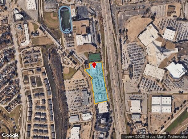  18415 Lyndon B Johnson Fwy, Mesquite, TX Parcel Map