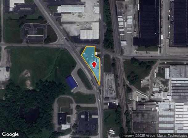  1600 Nw 5Th St, Richmond, IN Parcel Map