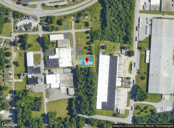  1820 Blandwood Dr, High Point, NC Parcel Map
