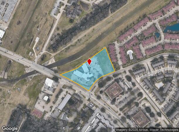  17555 El Camino Real, Houston, TX Parcel Map