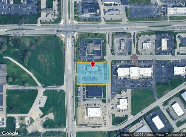  5525 N Post Rd, Indianapolis, IN Parcel Map