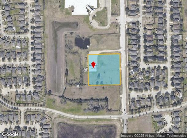 6551 Calder Dr, Dickinson, TX Parcel Map