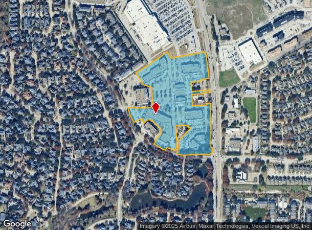 4001 Preston Rd, Plano, TX Parcel Map