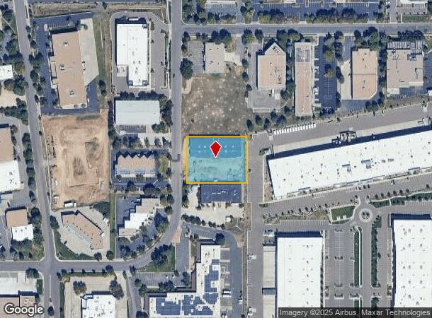 602 S Taylor Ave, Louisville, CO Parcel Map