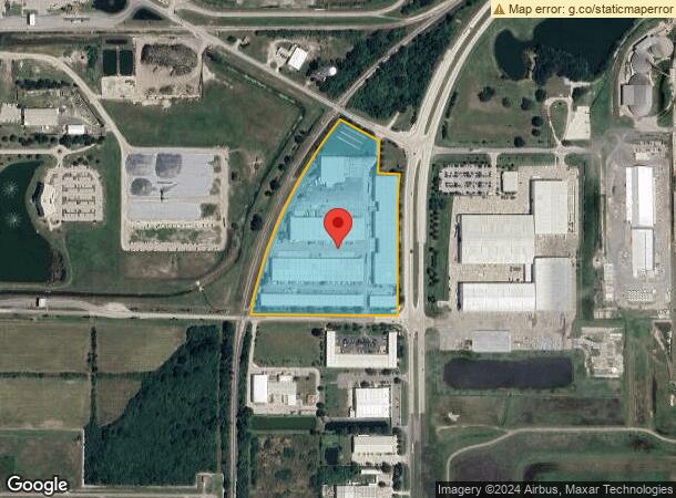  2300 S Dock St, Palmetto, FL Parcel Map