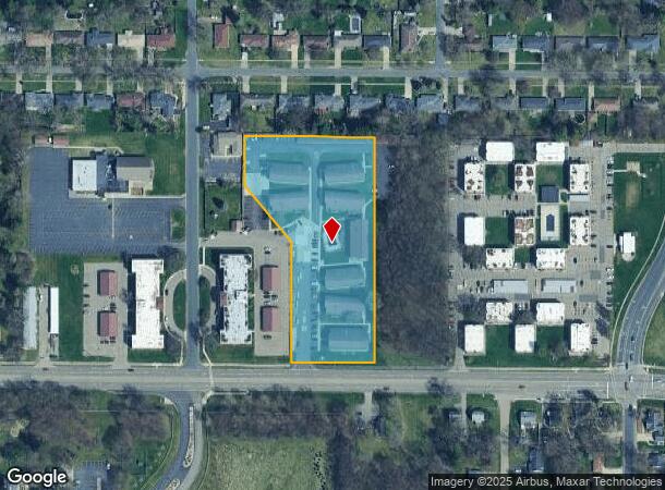  3420 W Main St, Kalamazoo, MI Parcel Map