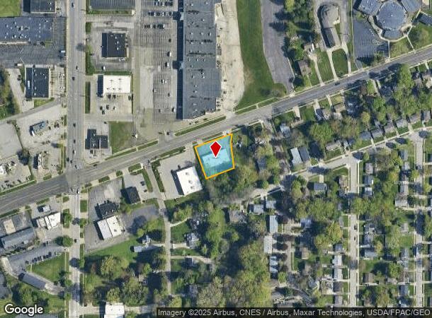  1286 Vernon Odom Blvd, Akron, OH Parcel Map