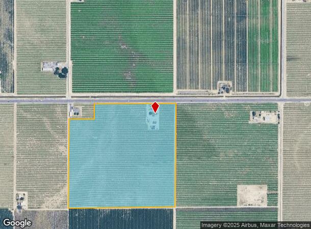 1453 W Mountain View Ave, Caruthers, CA Parcel Map