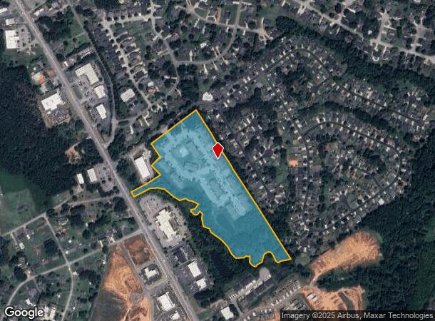  97 Mills Gap Rd, Boiling Springs, SC Parcel Map