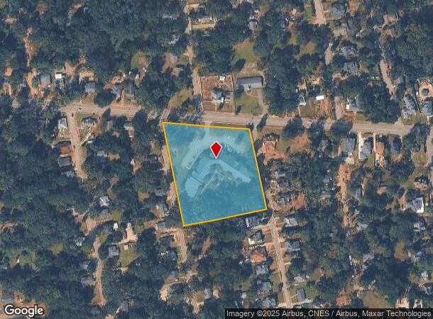 1025 W Whitner St, Anderson, SC Parcel Map