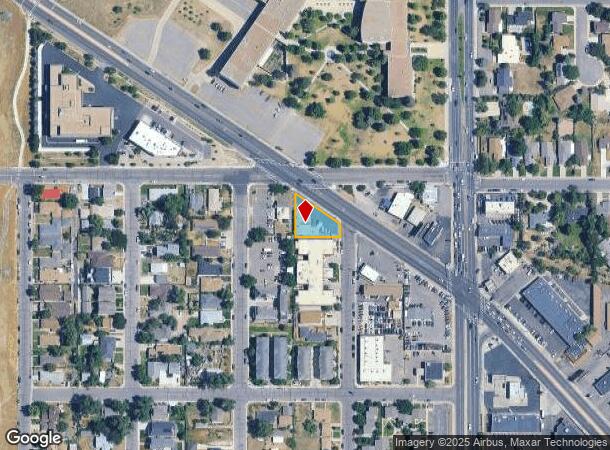 6336 Leetsdale Dr, Denver, CO Parcel Map