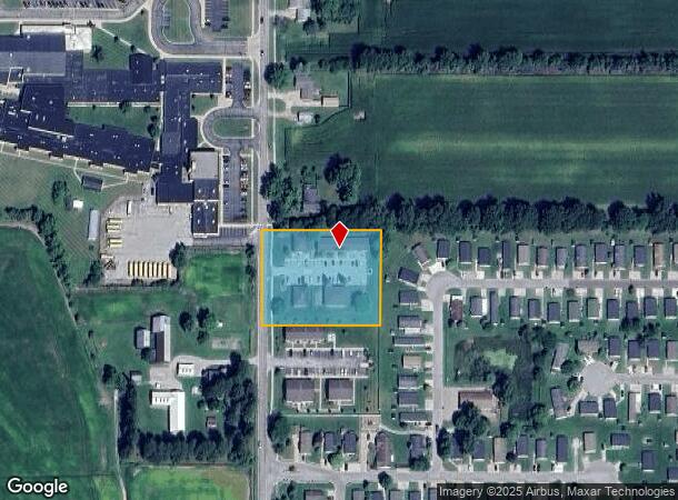  12513 Church St, Birch Run, MI Parcel Map