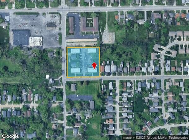  2314 Main St, Beech Grove, IN Parcel Map