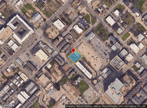 1518 N Haskell Ave, Dallas, TX Parcel Map