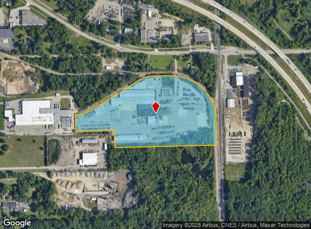 36639 Northline Rd, Romulus, MI Parcel Map