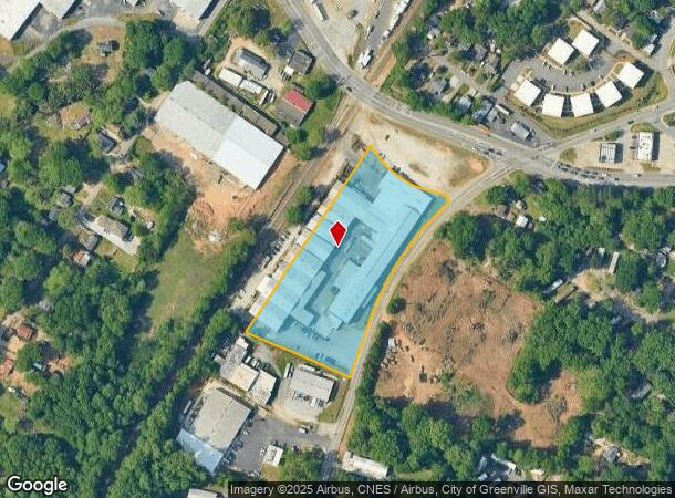  204 Old Piedmont Hwy, Greenville, SC Parcel Map