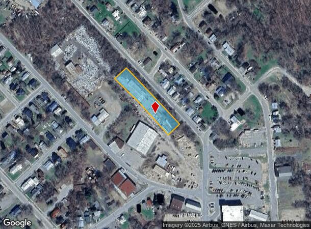  36 Front St, Malone, NY Parcel Map