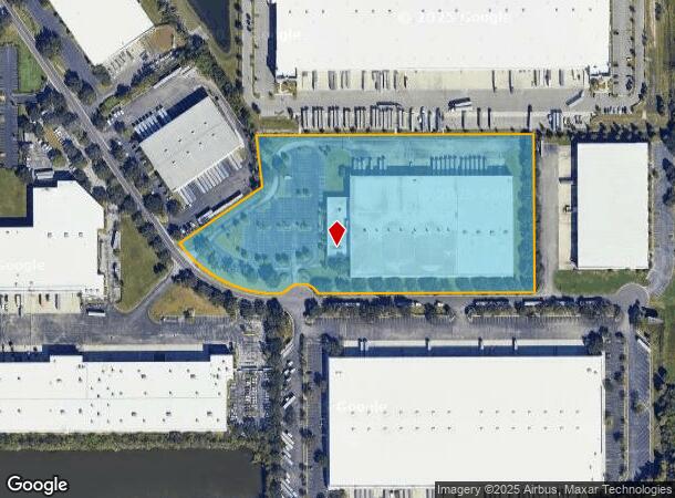  1801 Cypress Lake Dr, Orlando, FL Parcel Map