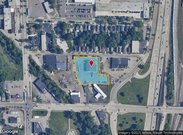  701 Burton St Sw, Grand Rapids, MI Parcel Map