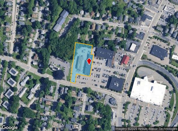  454 Grove St, Worcester, MA Parcel Map