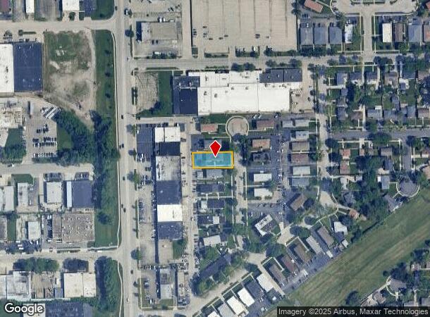  622 S Iowa Ave, Addison, IL Parcel Map