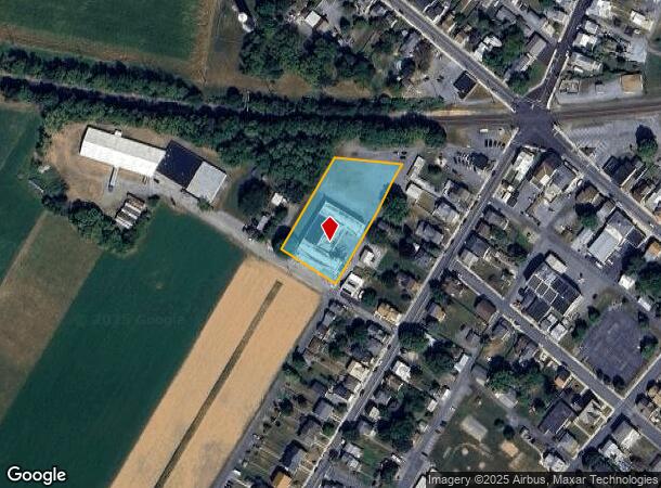  25 Willow St, Richland, PA Parcel Map