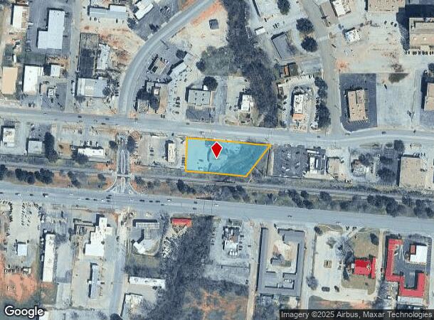  3809 N 1St St, Abilene, TX Parcel Map