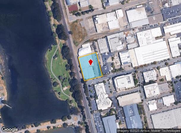 703 Heinz Ave, Berkeley, CA Parcel Map