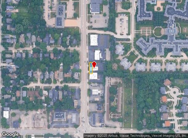  217 N Northwest Hwy, Barrington, IL Parcel Map