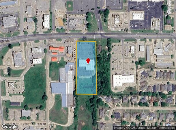 3800 Blk Lamar Ave, Paris, TX Parcel Map