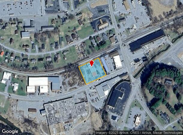 162 Walnut St, North Tazewell, VA Parcel Map