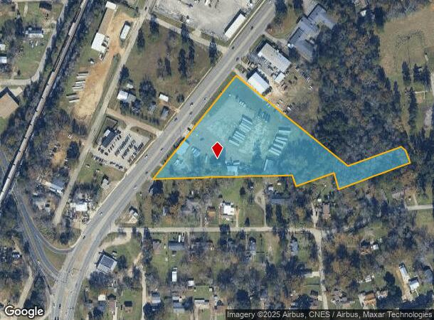 1600 N Timberland Dr, Lufkin, TX Parcel Map