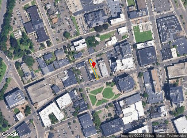  190 Fairfield Ave, Bridgeport, CT Parcel Map