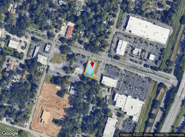  1711 E Victory Dr, Savannah, GA Parcel Map