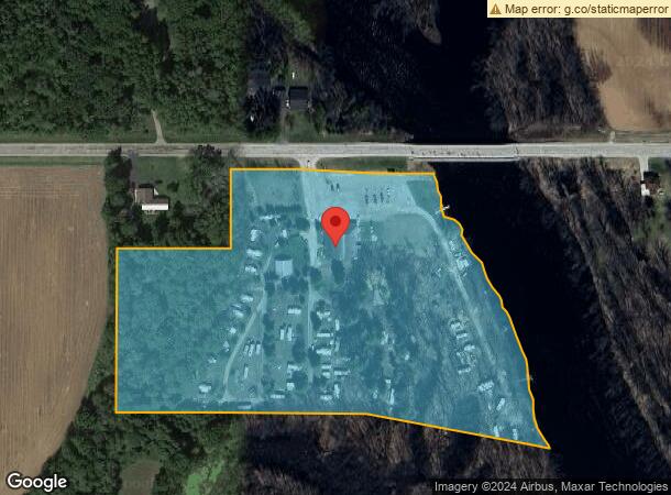  W7615 County Road F, Shiocton, WI Parcel Map