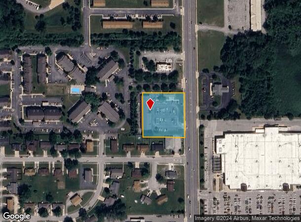  3380 Willowcreek Rd, Portage, IN Parcel Map