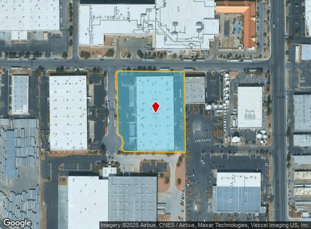 4170 Distribution Cir, North Las Vegas, NV Parcel Map