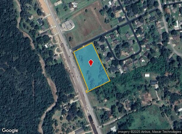 W Meadow Ln, West Columbia, TX Parcel Map