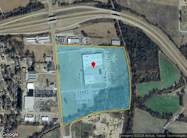  809 N Lindell St, Martin, TN Parcel Map