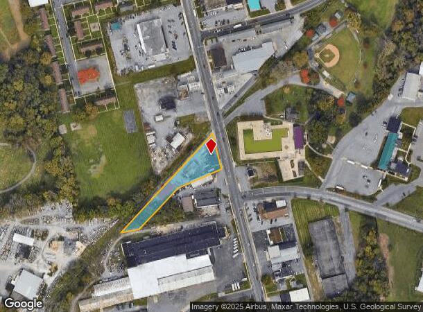  745 Frederick St, Hagerstown, MD Parcel Map