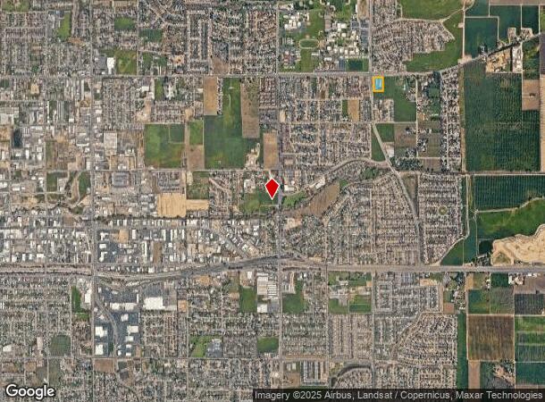  3709 E Houston Ave, Visalia, CA Parcel Map