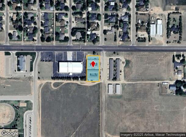 1725 E 1St St, Dumas, TX Parcel Map