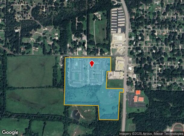  909 Holmes Rd, Searcy, AR Parcel Map