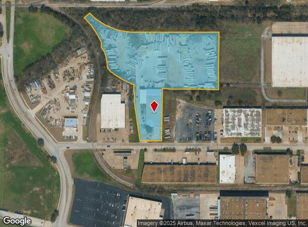  3201 Dalworth St, Arlington, TX Parcel Map