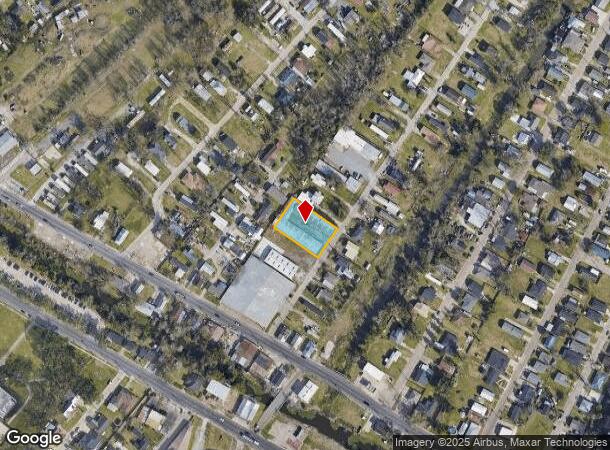  109 Saint Louis St, Houma, LA Parcel Map