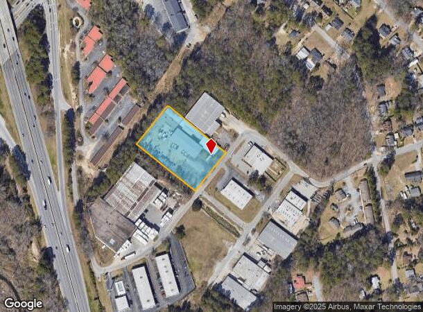 2110 Commerce Dr, Cayce, SC Parcel Map